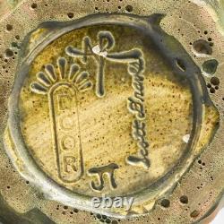 Door Pottery Six- Handled Vase signed