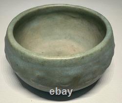 Early 20th C Van Briggle Pottery Cabinet Bowl Vase Arts & Crafts Mission Style
