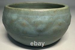 Early 20th C Van Briggle Pottery Cabinet Bowl Vase Arts & Crafts Mission Style