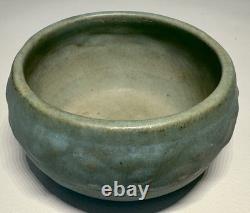 Early 20th C Van Briggle Pottery Cabinet Bowl Vase Arts & Crafts Mission Style