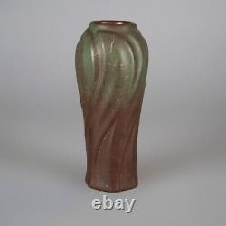 Early Antique Arts & Crafts Van Briggle Art Pottery Swirl Form Vase Circa 1910