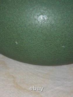 Early Date Van Briggle Pot-Vase-1905-Green Matte-Arts & Crafts-Mission-Colo Spgs