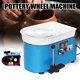Electric Hand & Foot Pedal Pottery Wheel Ceramic Machine Work Clay Art Craft Us