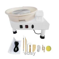 Electric Pottery Wheel Machine DIY Ceramic Work Clay Art Craft Machine 110V 250W