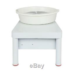 Electric Pottery Wheel Machine For Ceramic Work Clay Art Craft DIY 250W 25CM