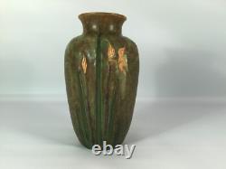 Ephraim Experimental Grueby Inspired Arts & Crafts Pottery Vase