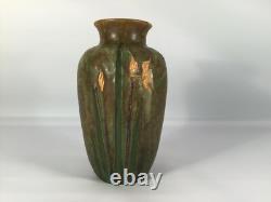 Ephraim Experimental Grueby Inspired Arts & Crafts Pottery Vase