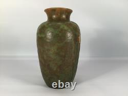 Ephraim Experimental Grueby Inspired Arts & Crafts Pottery Vase
