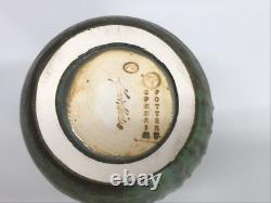 Ephraim Experimental Grueby Inspired Arts & Crafts Pottery Vase