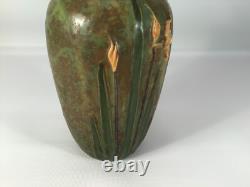 Ephraim Experimental Grueby Inspired Arts & Crafts Pottery Vase