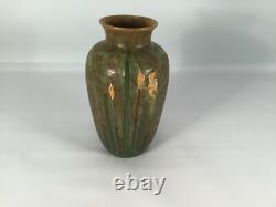 Ephraim Experimental Grueby Inspired Arts & Crafts Pottery Vase