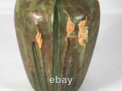 Ephraim Experimental Grueby Inspired Arts & Crafts Pottery Vase