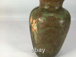 Ephraim Experimental Grueby Inspired Arts & Crafts Pottery Vase
