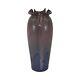 Ephraim Faience 2004 Arts And Crafts Pottery Purple Wild Morning Glory Vase 409