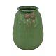 Ephraim Faience 2007 Arts And Crafts Pottery Mission Oak Green Ceramic Vase 503