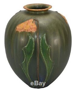 Ephraim Faience Pottery 2010 Dreams Of Oz Arts And Crafts Show Piece Vase C51