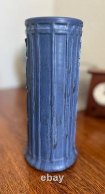 Ephraim Faience Pottery Bungalow Flower Blue 10th Anniversary Limited Edition