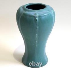 Ephraim Faience Pottery Darner Vase Dragonfly Arts & Crafts Retired #818 Nice