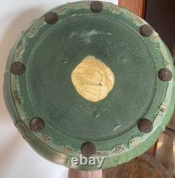 Ephraim Pottery LARGE Vase Arts & Crafts California Fiddlehead Ken Nekola Grueby