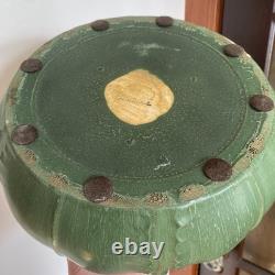 Ephraim Pottery LARGE Vase Arts & Crafts California Fiddlehead Ken Nekola Grueby