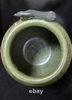 Ephraim Pottery Retired Rookery Vase. Studio Collection. Only 117 Created