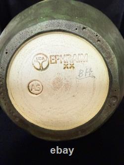 Ephraim Pottery Retired Rookery Vase. Studio Collection. Only 117 Created