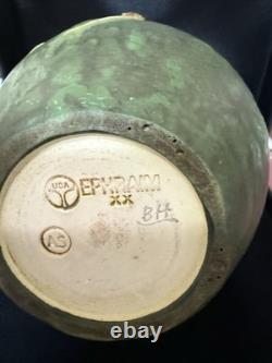 Ephraim Pottery Retired Rookery Vase. Studio Collection. Only 117 Created