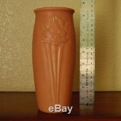 Exquisitely Tall Rookwood Arts & Crafts Flower Vase XXIX 1929 #2476 Matte Pink