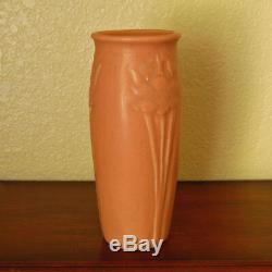 Exquisitely Tall Rookwood Arts & Crafts Flower Vase XXIX 1929 #2476 Matte Pink