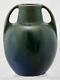 Fulper 8 Arts & Crafts Vase In Matte Green Over Blue Glaze C1917-1927 Mint