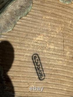 FULPER Colonial Ware Vase 9 h x 7 wide ARTS CRAFTS MISSION pottery green