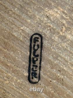 FULPER Colonial Ware Vase 9 h x 7 wide ARTS CRAFTS MISSION pottery green