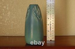 Fantastic Antique Rookwood Arts & Crafts Bud Vase XX 1920 #1904 Matte Blue