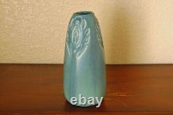 Fantastic Antique Rookwood Arts & Crafts Bud Vase XX 1920 #1904 Matte Blue