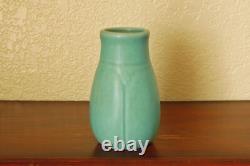 Fantastic Antique Rookwood Arts Crafts Vase XIX 1919 #1825 Matte Seafoam Green