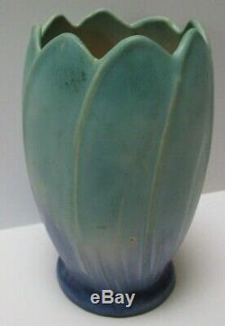 Fine Old Antique Van Briggle Pottery Vase Pot Painting Arts And Crafts Rookwood