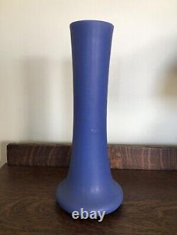 Fine Teco Pottery Tall Arts & Crafts Cylindrical Vase Shape #120 Fritz Albert