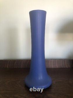 Fine Teco Pottery Tall Arts & Crafts Cylindrical Vase Shape #120 Fritz Albert