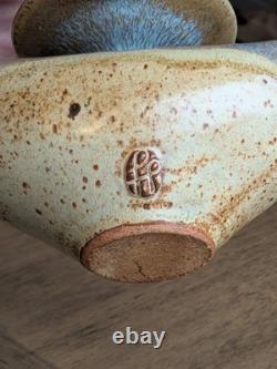 Frank Phillips Ashland Oregon Studio Pottery Candle Holder Pond Farm VTG 60's-70