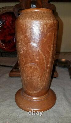 Frankoma Frank Potteries 1930's Arts & Crafts Art Pottery Vase Beautiful & Rare