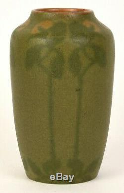 Frederick Walrath 7.75 Tall Arts & Crafts Decorated Vase