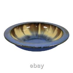 Fulper 1909-17 Arts And Crafts Pottery Chinese Blue Flambe Ceramic Bowl 410