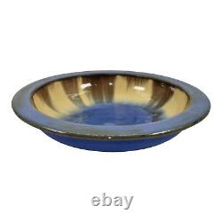 Fulper 1909-17 Arts And Crafts Pottery Chinese Blue Flambe Ceramic Bowl 410