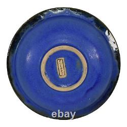 Fulper 1909-17 Arts And Crafts Pottery Chinese Blue Flambe Ceramic Bowl 410