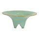 Fulper 1917-34 Arts And Crafts Pottery Crystalline Green Footed Ceramic Bowl 447