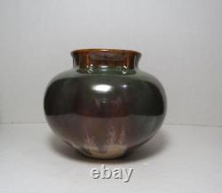 Fulper American Art Pottery Bulbous Vase Early Arts & Crafts