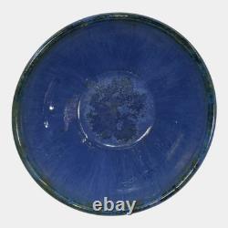 Fulper Arts And Crafts Pottery Blue Glaze Ceramic Bowl 45