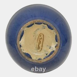 Fulper Arts And Crafts Pottery Blue Glaze Ceramic Bowl 45