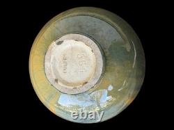 Fulper Arts Pottery GLAZED GOLD/GREEN Ceramic Vase 564