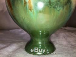 Fulper Flag Vase-1915 PanAm Expo Label-1909-1916-Arts & Crafts-San Francisco